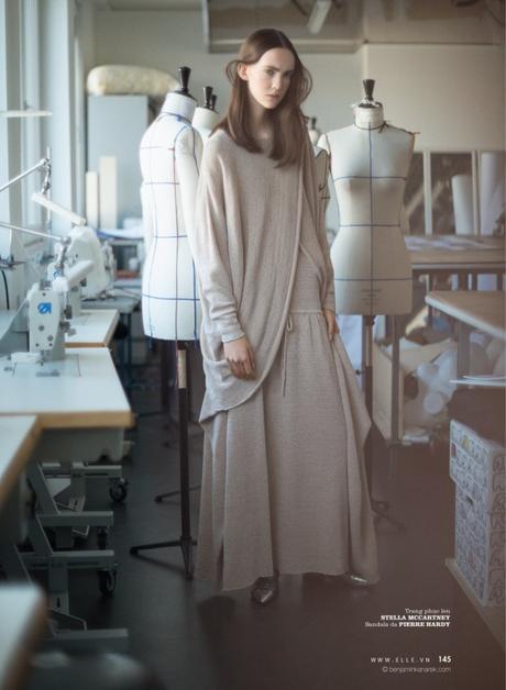 Margarita Kapustina in The Master Class for ELLE by Benjamin Kanarek Margarita Kapustina in The Master Class for ELLE by Benjamin Kanarek