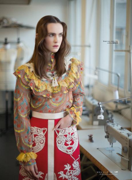 Margarita Kapustina in The Master Class for ELLE by Benjamin Kanarek Margarita Kapustina in The Master Class for ELLE by Benjamin Kanarek