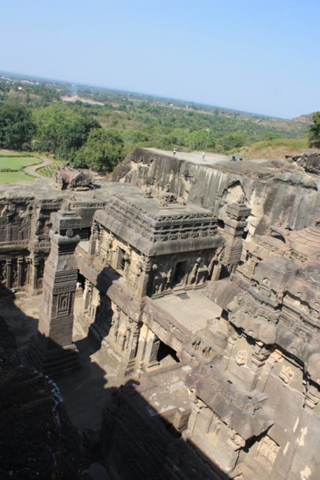DAILY PHOTO: Temple Carved From a Mountain, Ellora