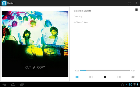 Shuttle+ Music Player v1.6.3 APK Shuttle+ Music Player - screenshot