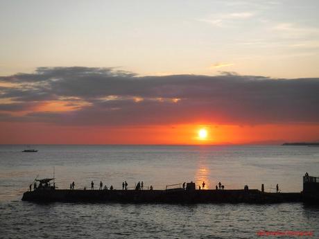Naturally Guimaras: Of Spanish Ruins, Mangoes, and Windmills Guimaras Strait Sunset