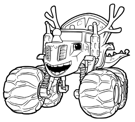 Blaze And The Monster Machines Coloring Pages Blaze And The Monster Machines Coloring Pages