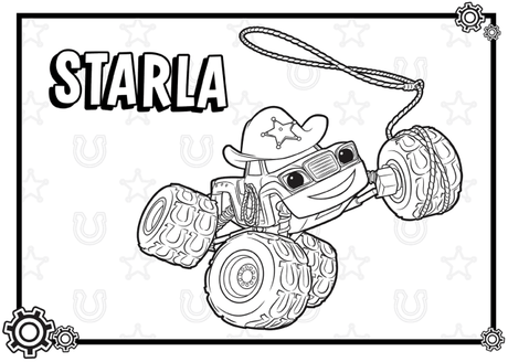 Blaze And The Monster Machines Coloring Pages Blaze And The Monster Machines Coloring Pages