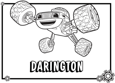 Blaze And The Monster Machines Coloring Pages Blaze And The Monster Machines Coloring Pages