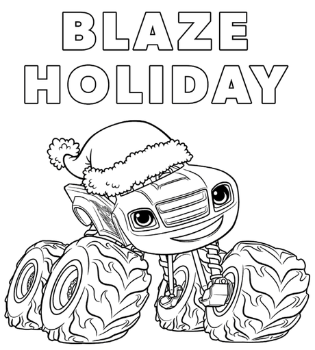 Blaze And The Monster Machines Coloring Pages Blaze And The Monster Machines Coloring Pages
