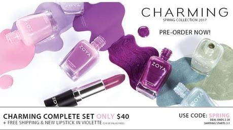 Zoya Charming Spring Collection Pre-Order Deal