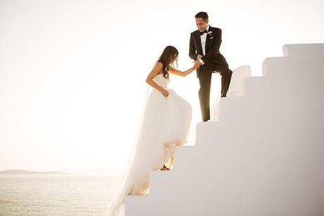 Modern destination wedding in Mykonos | Kimberly & Nick