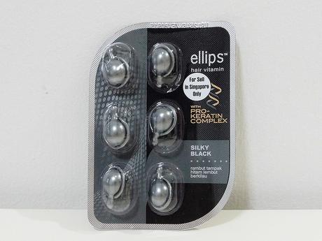 ellips hair vitamin silky black