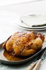 Butter-Roasted Cauliflower Oven-Baked Chicken in Garlic Butter