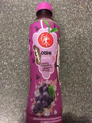 Today's Review: Oishi Grape Green Tea