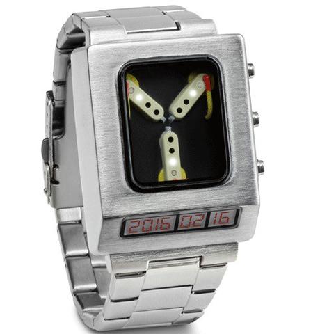 Top 10 Nerdy, Geeky and Unusual Wristwatches Back to the Future Flux Capacitor Wristwatch