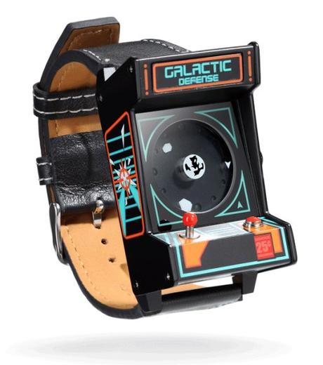 Top 10 Nerdy, Geeky and Unusual Wristwatches Classic Arcade Wristwatch
