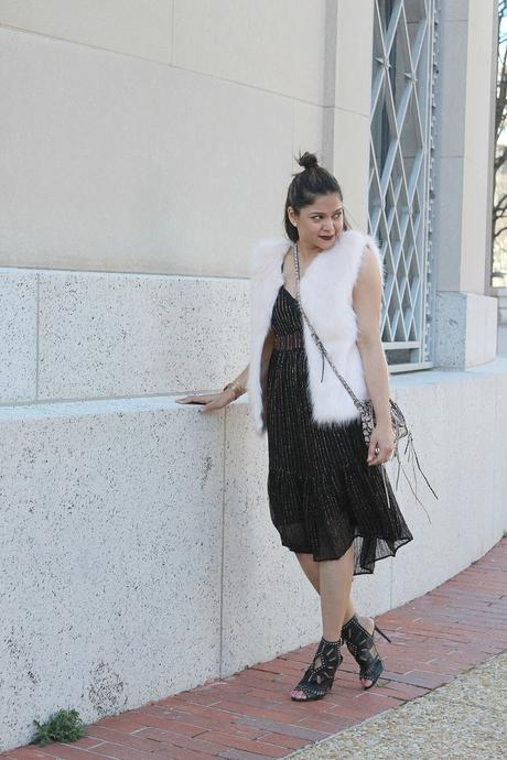HOW TO WEAR A FUR IN SPRING - ootd 
