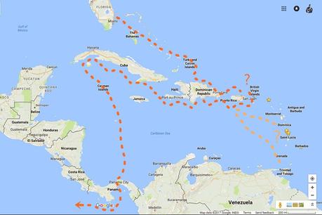 Poised for the Bahamas 1- map