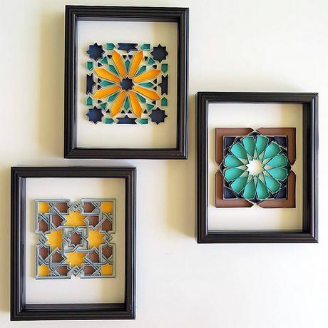 Alhambra 1, 2, 3 - On Edge Paper Art Series by TealCup Alhambra 1, 2, 3 - On Edge Paper Art Series by TealCup