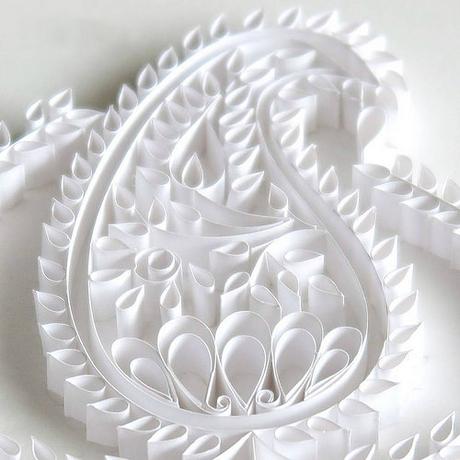 Lakhnau 2 - Quilled Paisley Design by TealCup Lakhnau 2 - Quilled Paisley Design by TealCup