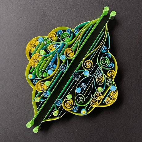 Neon 1 - Quilling by TealCup Neon 1 - Quilling by TealCup