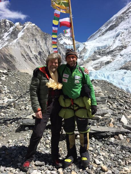 Winter Climbs 2017: Messner Visits Txikon in Base Camp on Everest Winter Climbs 2017: Messner Visits Txikon in Base Camp on Everest