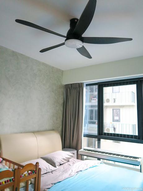 For a cooler, safer home {Review of KDK ceiling fan Part I}