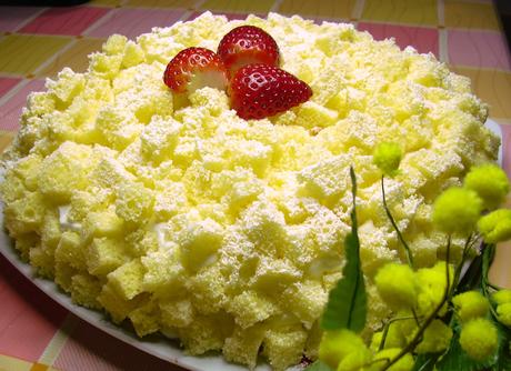 Celebrating International Women’s Day..A Torta Mimosa