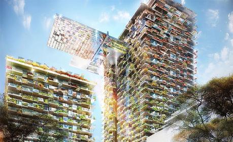 The world’s tallest vertical garden Central Park, Sydney