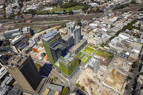 The world’s tallest vertical garden Central Park, Sydney