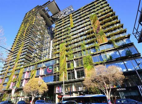 The world’s tallest vertical garden Central Park, Sydney