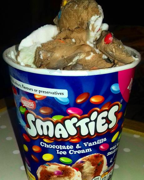 Smarties Ice Cream