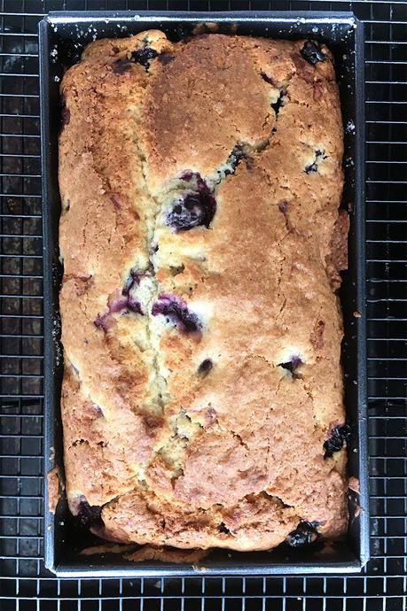 The Best Blueberry Muffin Loaf