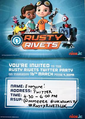 Join us for the Rusty Rivets Twitter Party Fun