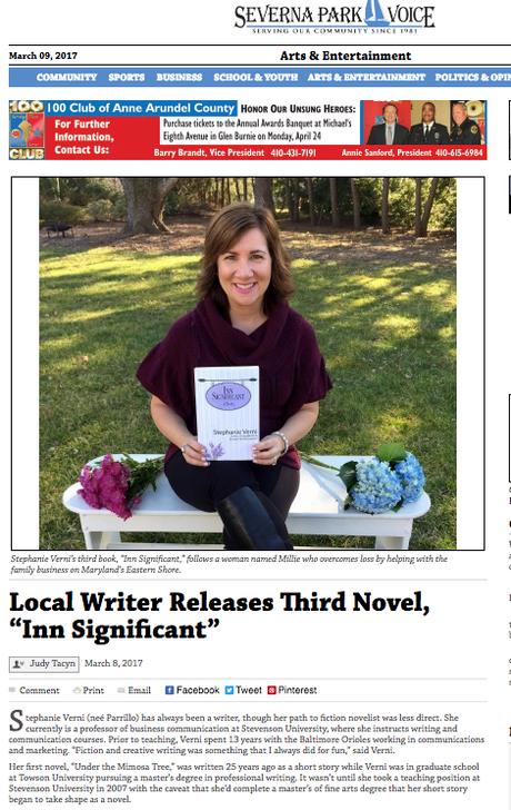 Where Book Ideas Come From & Some Local Press Where Book Ideas Come From & Some Local Press