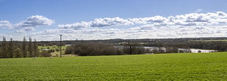 Looking out over Linford Lakes Looking out over Linford Lakes
