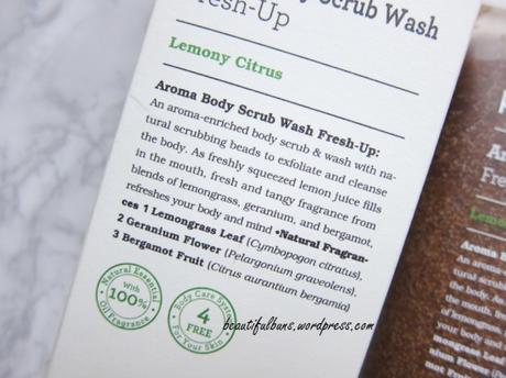 Review: Primera Body Scrub Wash Fresh-up