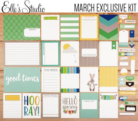 Elle's Studio | March Kits + Extras