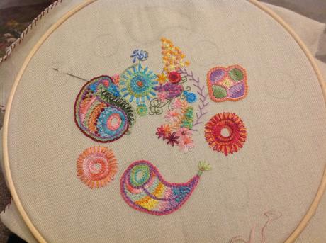 A year of stitches: day 28-70