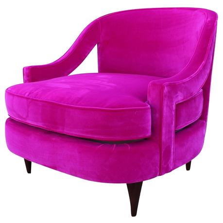 Pink Lounge Chair
