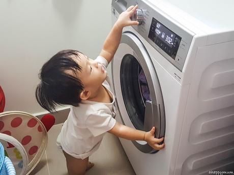 Laundry - The never ending story {Review of Smeg WHT1114LSIN 11kg Front Load Washer}