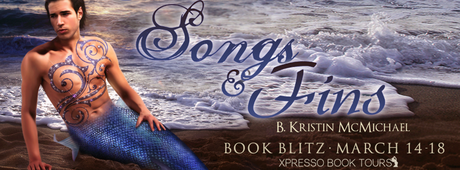 Songs and Fins by B. Kristin McMichael @xpressoreads @bkmcmichael