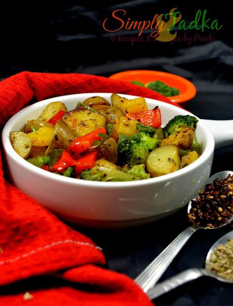 Baby Potato and Broccoli Stir Fry | Stir Fry Recipes | Baby Potato Recipe