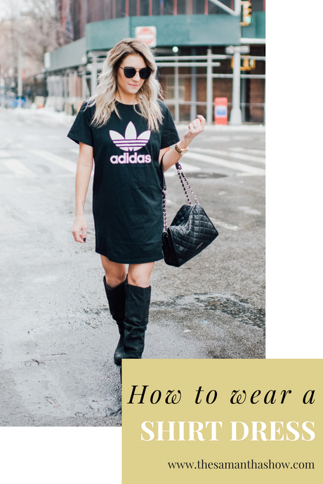 How to wear a t-shirt dress: t-shirt dresses are perfect for so many reasons. They're comfortable, versatile, and trendy yet classic! 