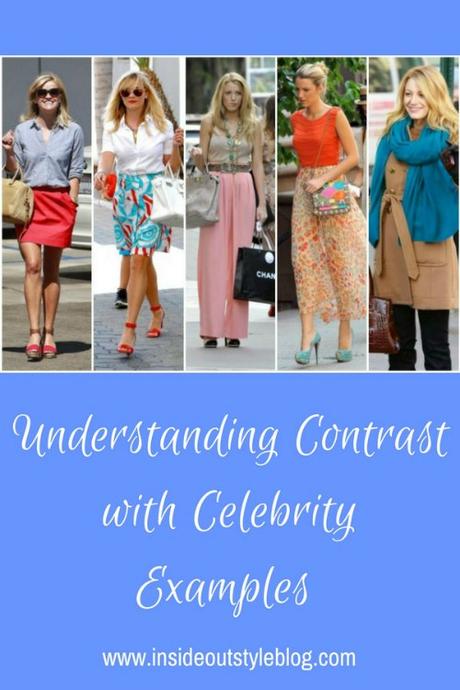 Understanding contrast - both colour contrast and value contrast, as well as ideal value level - with celebrity examples