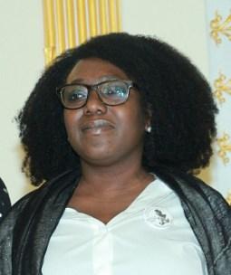 BK-Kumbi_Laureat Benedicte Kumbi Ndjoko, one of four laureates of Victoire Ingabire Umuhoza Prize, 2017 edition.