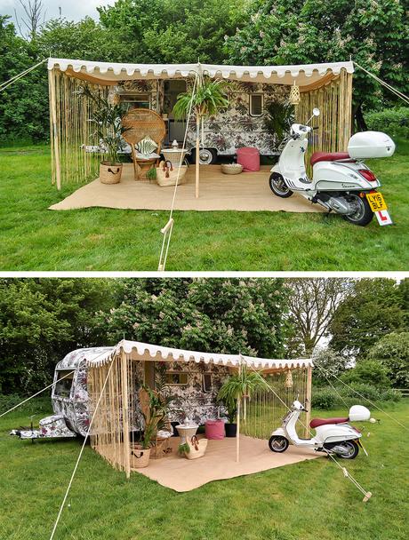 You Will Never Believe this Caravan Transformation! Glamorous, trendy and visually stunning are not words you hear too often in the caravan world. But along came ‘Brigitte’ – the glamavan who now calls St Tropez her home. Bought for £250 from eBay and transformed into a bohemian paradise by her owner, interior designer and blogger, Jane Ashton.