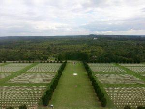 View from the top of the Verdun memorial