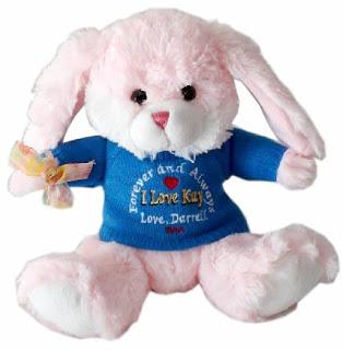 Make Someone Hoppy for Easter with a Custom Plush Animal from Teddy Bears Personalized (GIVEAWAY)!