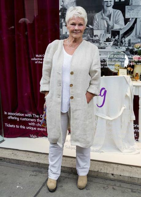 Street style - outfit inspiration - Judi Dench