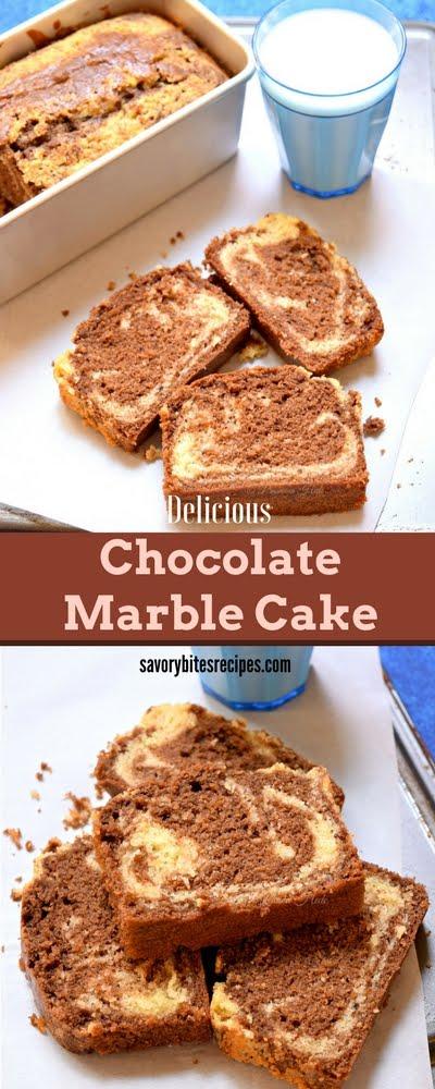 Chocolate Marble Cake - Dump Cake Recipe