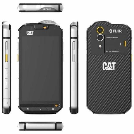 Cat S60 : world’s most waterproof smartphone with integrated thermal imaging Cat S60 : world’s most waterproof smartphone with integrated thermal imaging