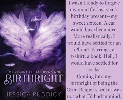 Birthright by Jessica Ruddick @YABoundToursPR @jessicamruddick