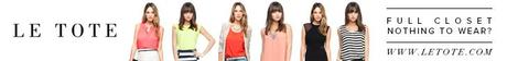 Today’s Freebies (03/20/17) LE TOTE clothing and accessory rental